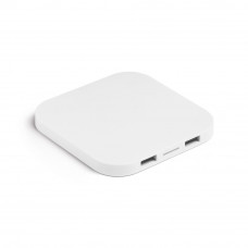 CAROLINE. Беспроводное зарядное устройство и хаб USB 2.0